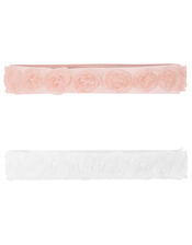 Baby Rosette Bando Headband Set, , large