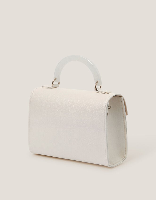 Organza Flower Glitter Bag, , large