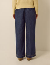 Harper Regular Wide Leg Jeans, Blue (INDIGO), large
