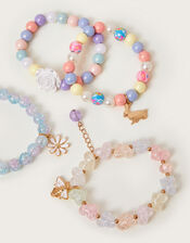 4-Pack Beaded Bracelets, , large