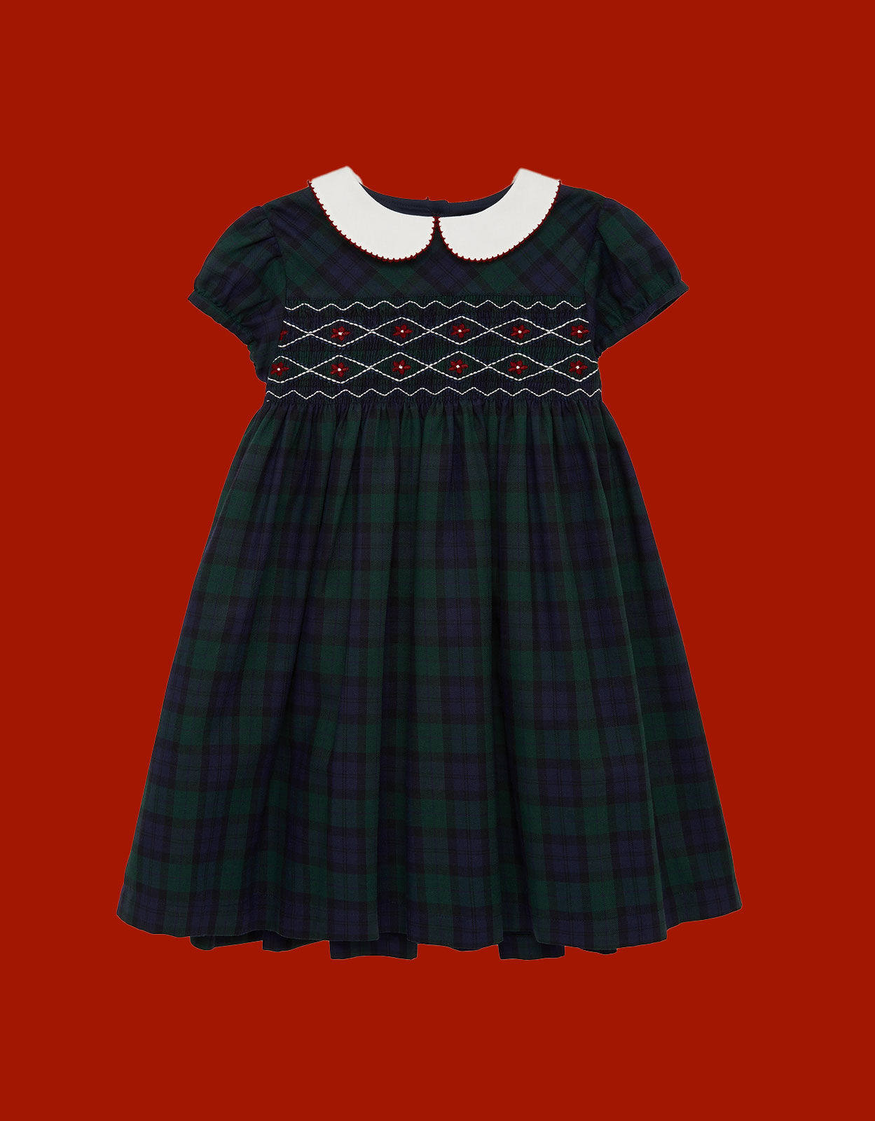 Short hot sale tartan dress