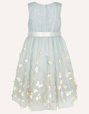 3D Petal Dress, Grey (GREY), large