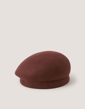 Bria Wool Beret Hat, , large