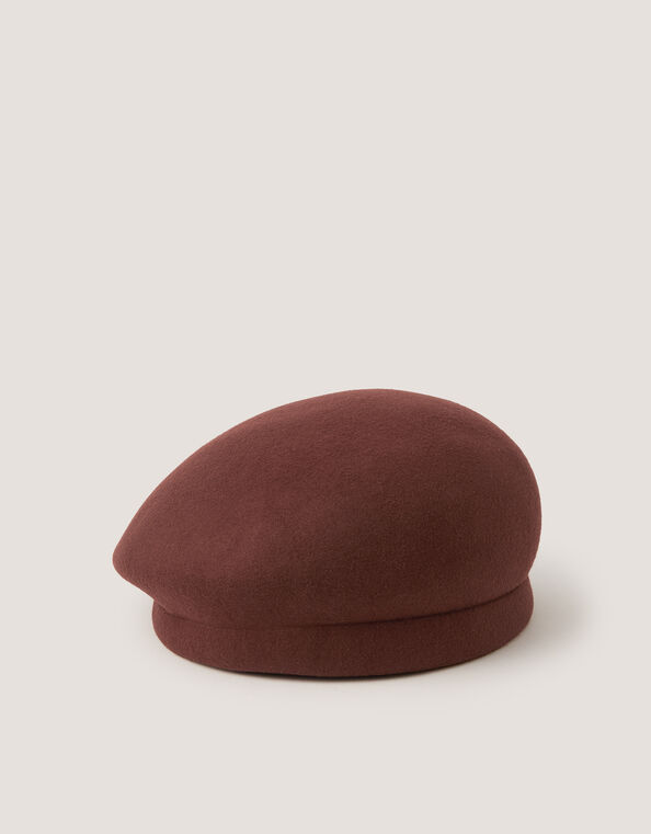 Bria Wool Beret Hat, , large