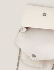 Organza Flower Glitter Bag, , large