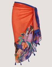 Carmen Floral Print Sarong, , large