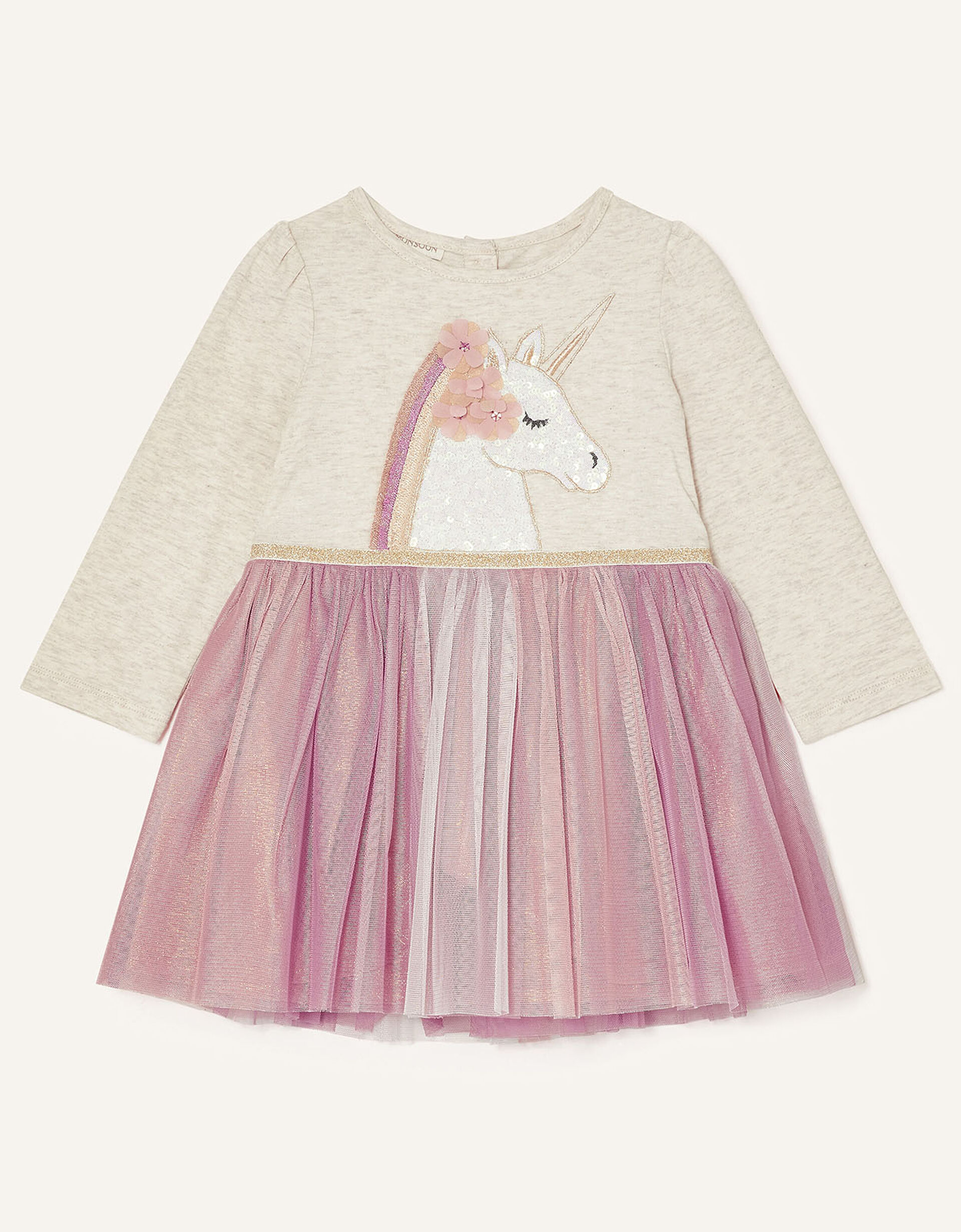 PINK KIDS UNICORN BABY GIRL DRESS