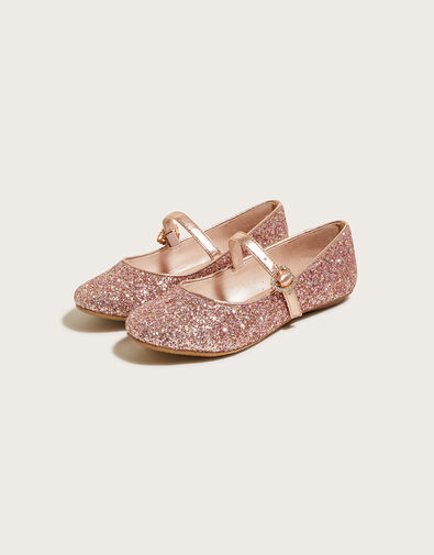 Stardust Ballerina Flats, Pink (PINK), large