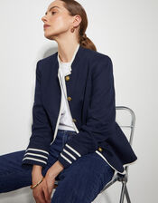 Mali Military Blazer, Blue (NAVY), large