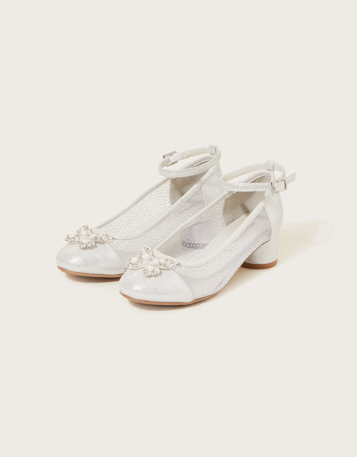 White flower girl cheap shoes uk