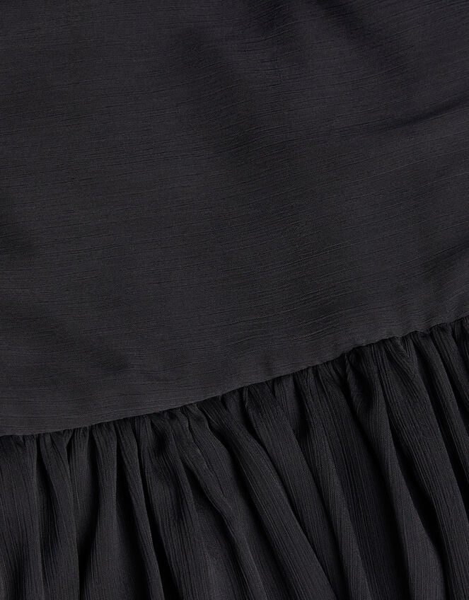 Texas One-Shoulder Prom Dress, Black (BLACK), large