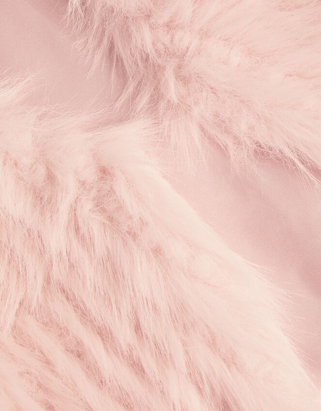 Boutique Faux Fur Gilet, Pink (PINK), large