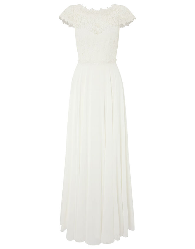 Catherine Lace Maxi Wedding Dress, Ivory (IVORY), large