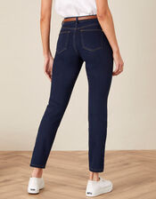 Azura Premium Regular Jeans with Sustainable Fabric, Blue (DARK BLUE), large