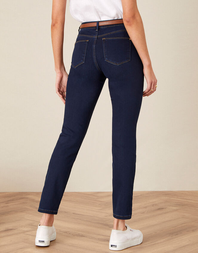 Azura Premium Regular Jeans with Sustainable Fabric, Blue (DARK BLUE), large