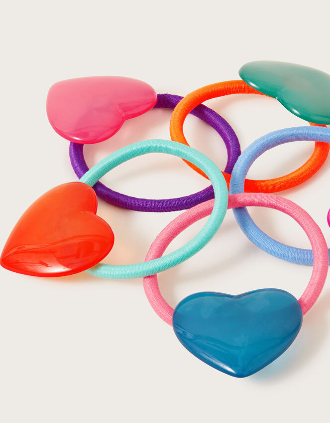 Love Heart Hairbands 5 Pack, , large