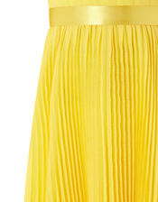 Keita Pleated Dress, Yellow (YELLOW), large