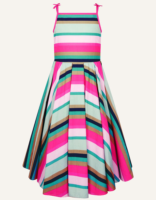 Boutique Stripe Dress, Multi (MULTI), large