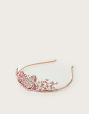 Fiorella Butterfly Tiara, , large