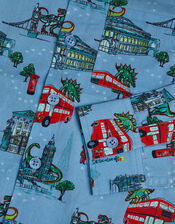 London Print Shirt , Blue (BLUE), large