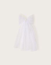 Communion Pearl Veil Bow Clip, , large