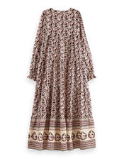 Scotch and Soda Print Maxi Dress, Multi (MULTI), large