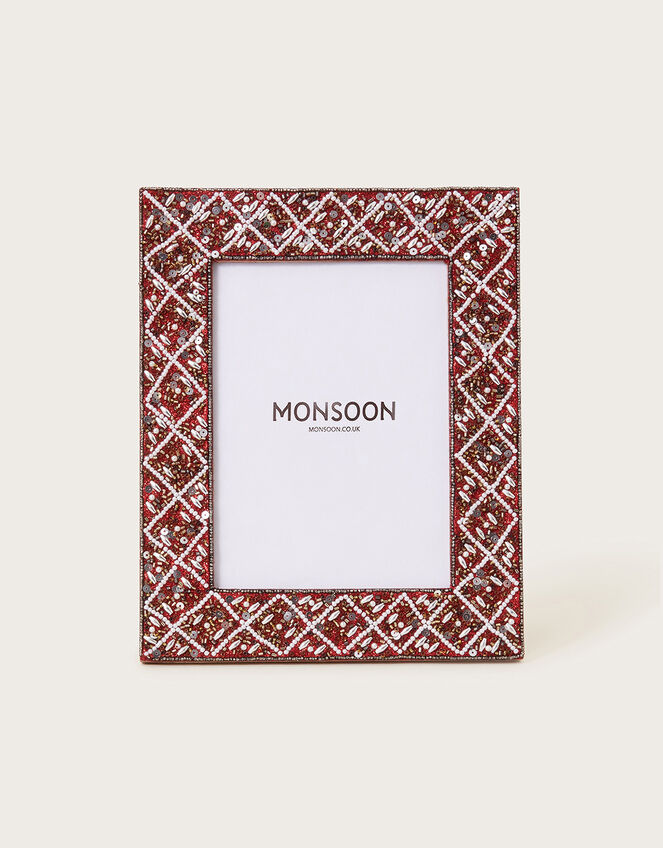 Beaded Photo Frame, , large