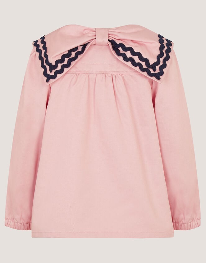 Bow Sailor Jacket, Pink (PINK), large