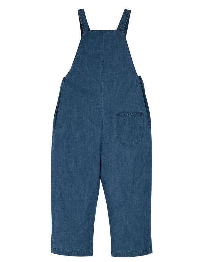 Frugi Alexa Dungarees, Blue (BLUE), large