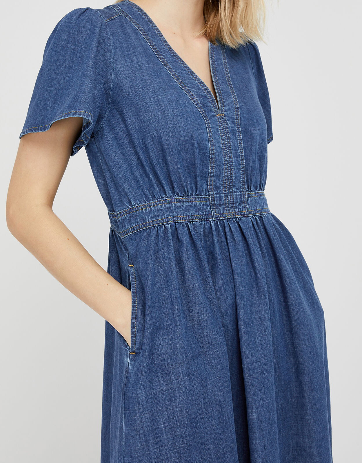 tencel denim dress uk