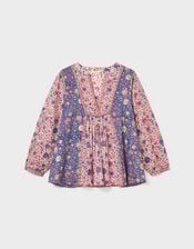 East Imogen Floral Blouse, Multi (MULTI), large