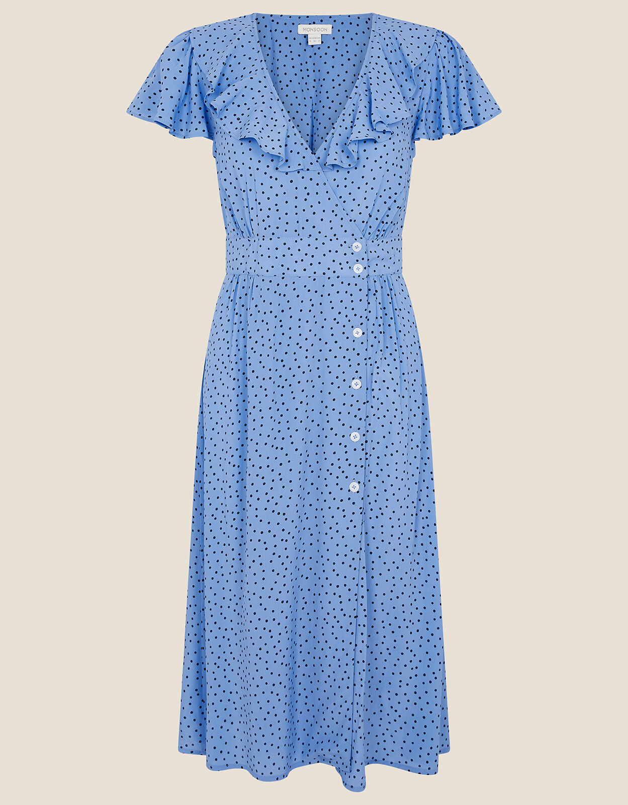 monsoon spot dress