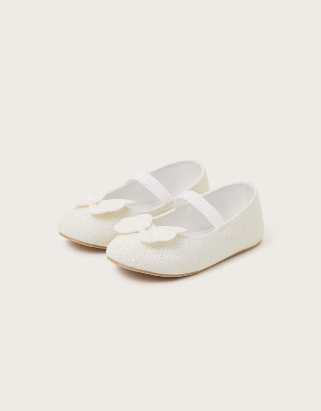 Butterfly Walker Shoes Ivory | First Walking & Toddler Shoes | Monsoon UK.