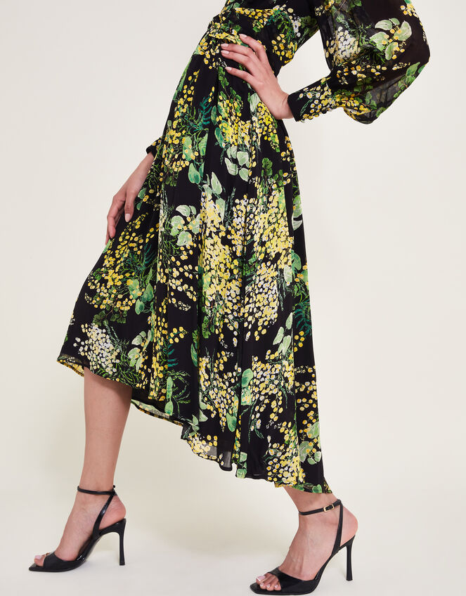 Valeria Print Dress Black | Evening Dresses | Monsoon UK.