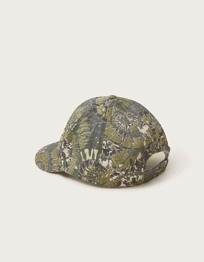 Camouflage Print Cap , Green (KHAKI), large