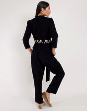 East Beverly Jumpsuit, Black (BLACK), large