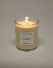 Lime, Basil and Mandarin Scented Candle, , large