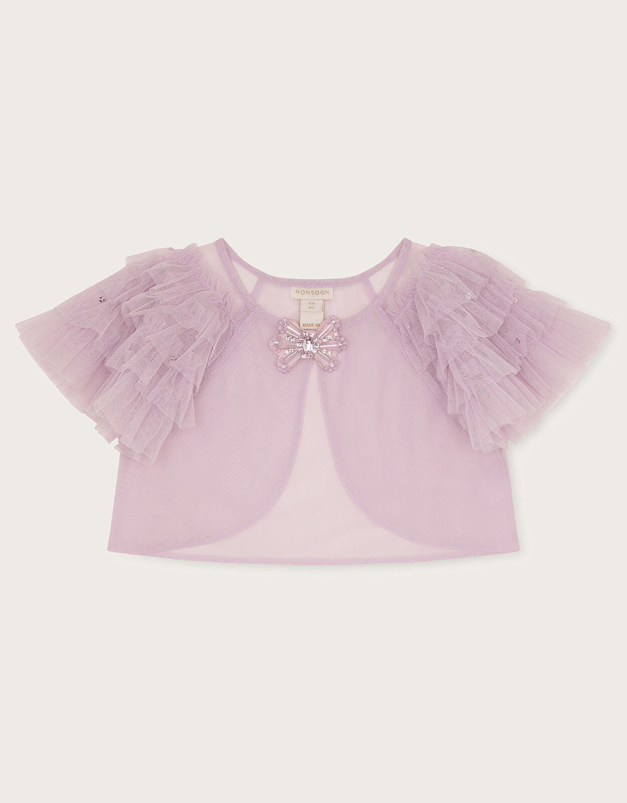 Crop frill jacket online