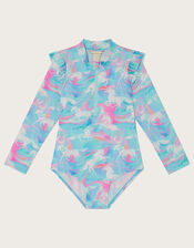 Marble Unicorn Swimsuit, Multi (MULTI), large