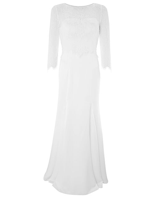 Cynthia Bridal Maxi Dress , Ivory (IVORY), large