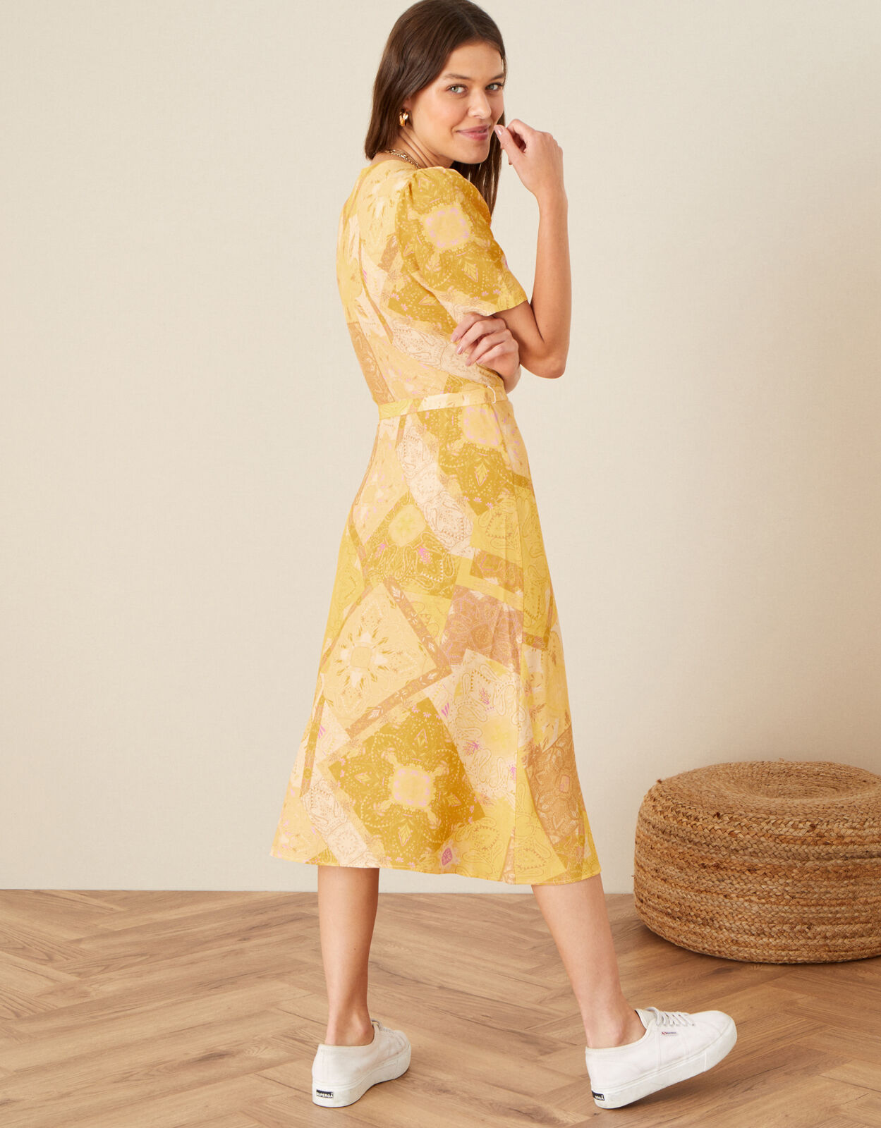 yellow day dress