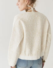 Maison Hotel Boticcelli Quilted Jacket, Ivory (IVORY), large