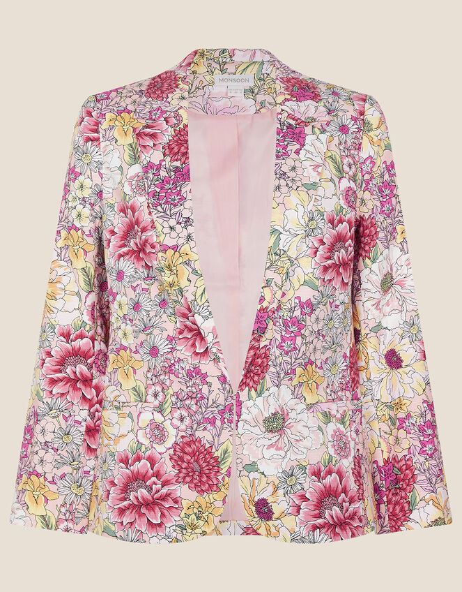 Wren Floral Print Jacket Pink