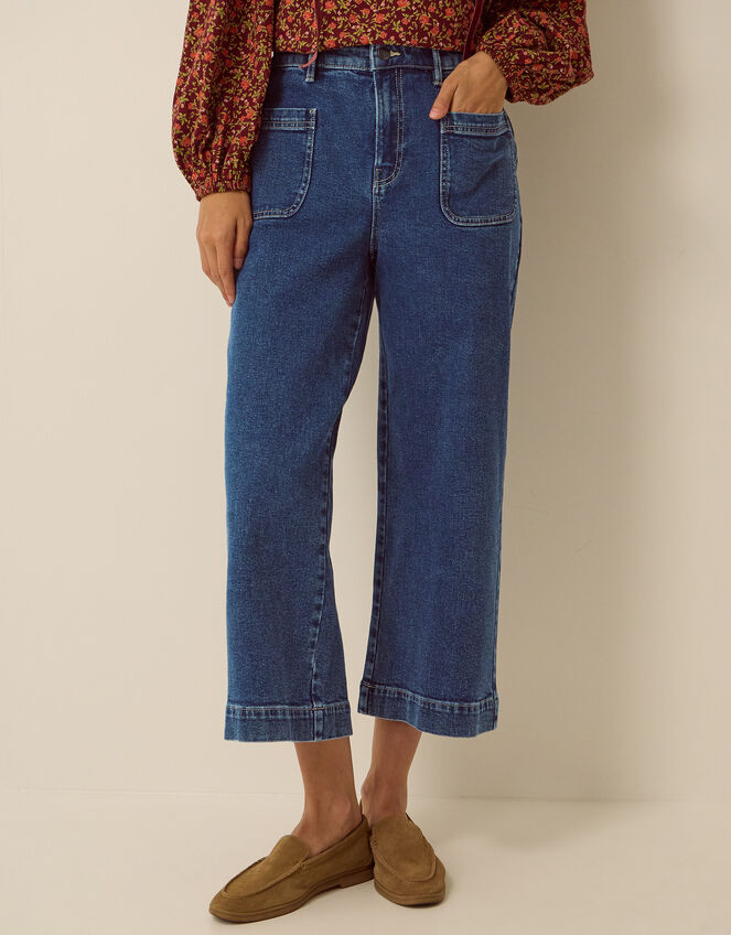 Arlo Regular Cropped Jeans Blue
