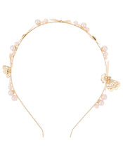 Eugena Pearly Butterfly Headband, , large