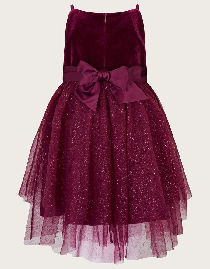 Velvet Dreams Tiered Dress