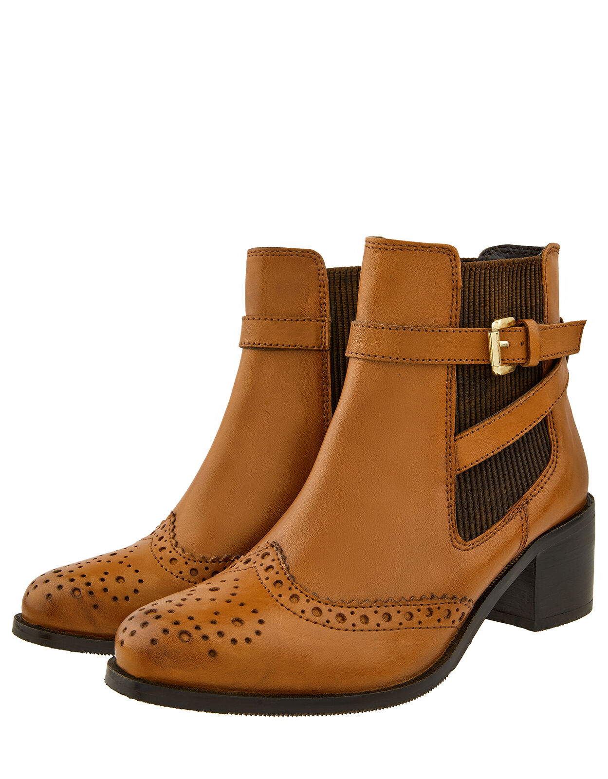 Monsoon brogue boots clearance