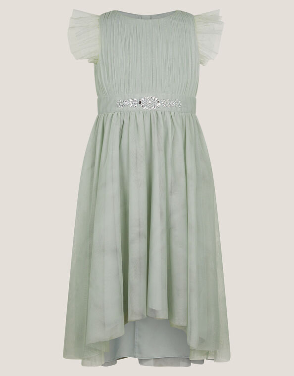 Penelope Belt Dress, Green (SAGE), large