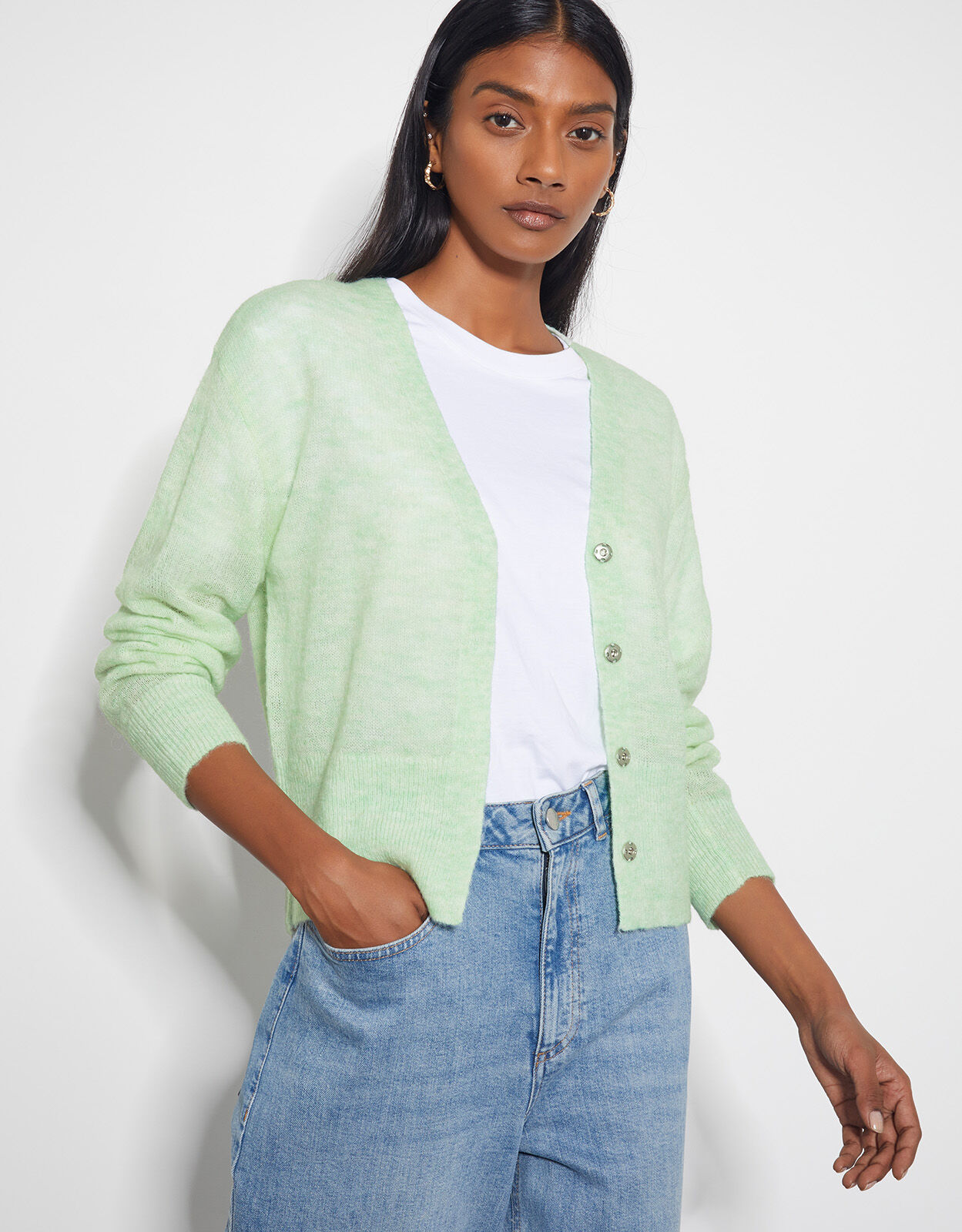 Thin cardigan on sale