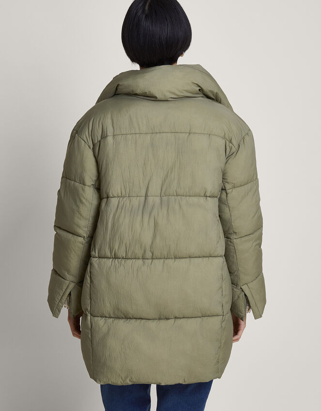 Emmy Padded Coat, Green (SAGE), large